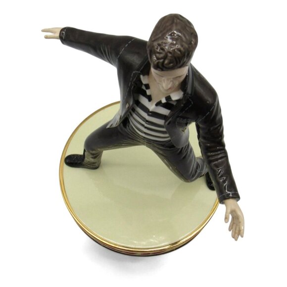ROYAL DOULTON Elvis Jailhouse Rock Limited Edition 99/2500 Box Tag COA 2006 Figu - Picture 9 of 14